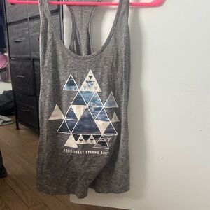 Gray Razorback Tank Top